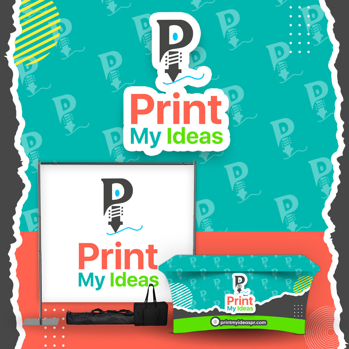 Combo Montaje (Backdrop y Mantel 6')