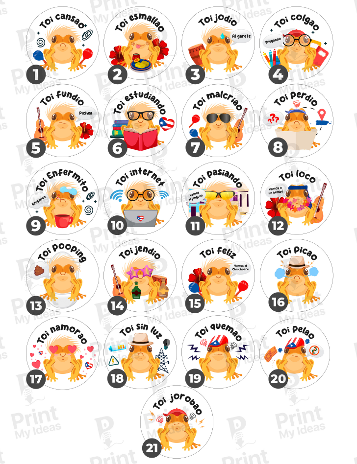 Sticker “Toi”
