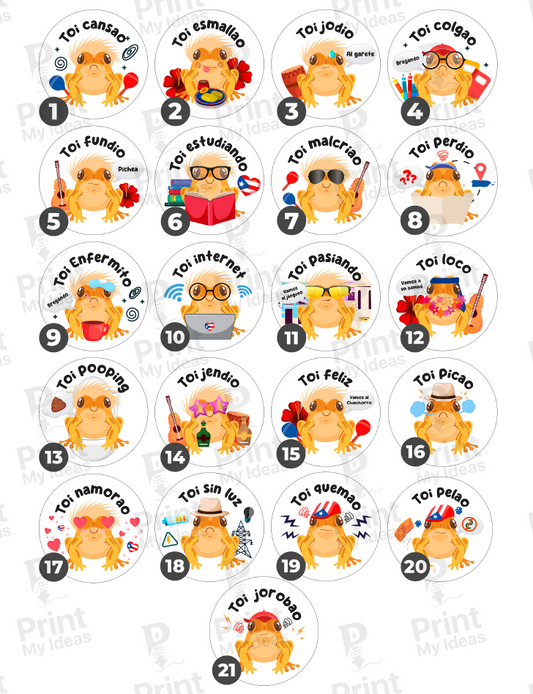 Sticker “Toi”